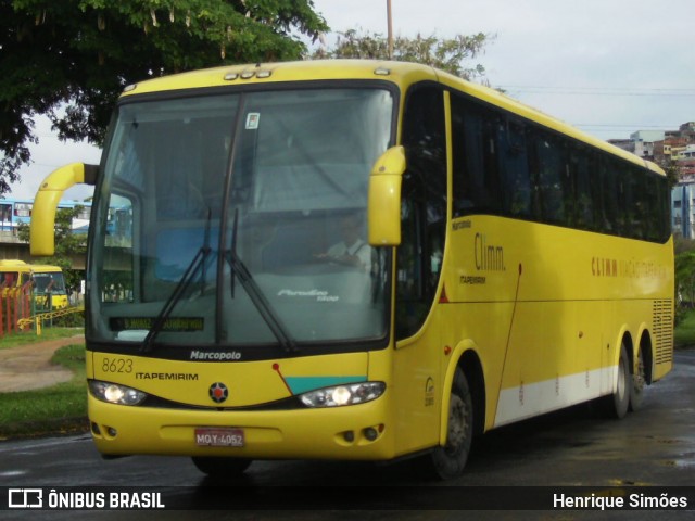 Viação Itapemirim 8623 na cidade de Vitória, Espírito Santo, Brasil, por Henrique Simões. Número da foto: #12745738.