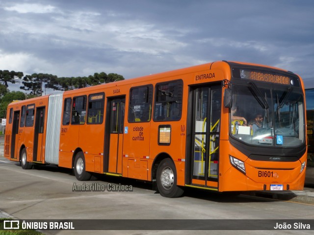 Transporte Coletivo Glória BI601 na cidade de Curitiba, Paraná, Brasil, por João Silva. Número da foto: #12746846.