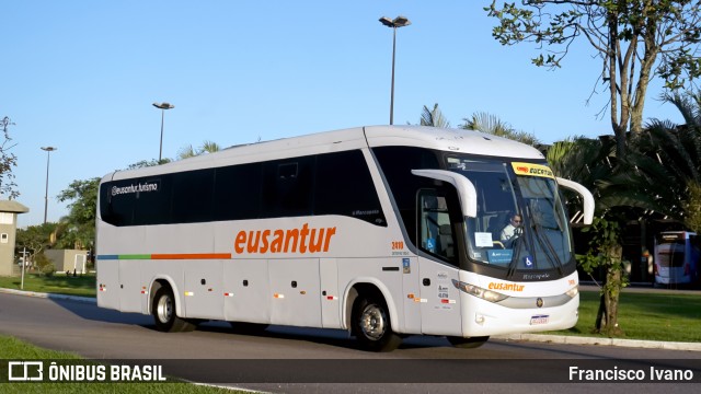 Eusantur Turismo 2410 na cidade de Florianópolis, Santa Catarina, Brasil, por Francisco Ivano. Número da foto: #12745429.