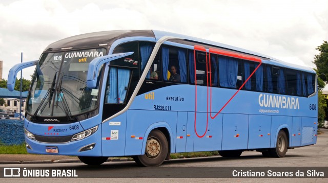 UTIL - União Transporte Interestadual de Luxo 6408 na cidade de São Paulo, São Paulo, Brasil, por Cristiano Soares da Silva. Número da foto: #12746455.