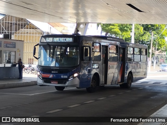 Transportes Capellini 19.186 na cidade de Americana, São Paulo, Brasil, por Fernando Félix Ferreira Lima. Número da foto: #12744349.