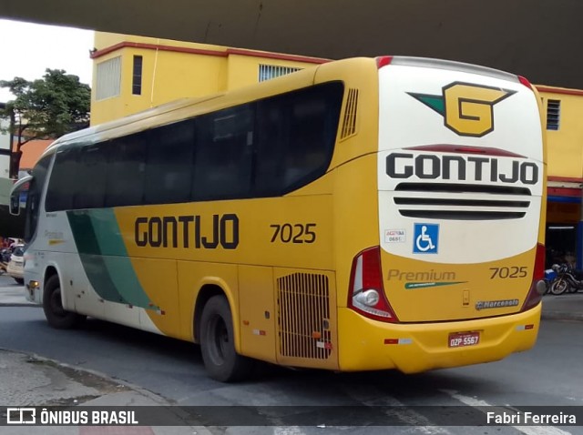 Empresa Gontijo de Transportes 7025 na cidade de Belo Horizonte, Minas Gerais, Brasil, por Fabri Ferreira. Número da foto: #12745035.