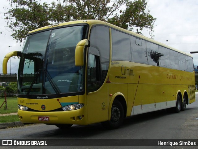 Viação Itapemirim 8611 na cidade de Vitória, Espírito Santo, Brasil, por Henrique Simões. Número da foto: #12745682.