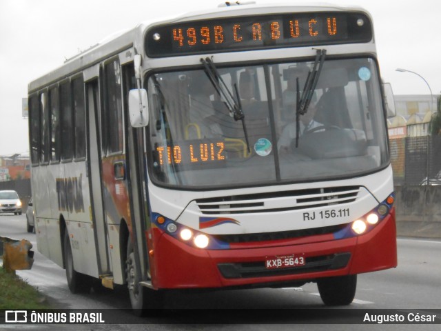 Transportadora Tinguá RJ 156.111 na cidade de Nova Iguaçu, Rio de Janeiro, Brasil, por Augusto César. Número da foto: #12745251.