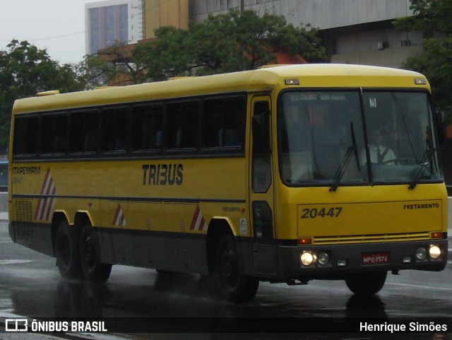 Viação Itapemirim 20447 na cidade de Belo Horizonte, Minas Gerais, Brasil, por Henrique Simões. Número da foto: #12745932.