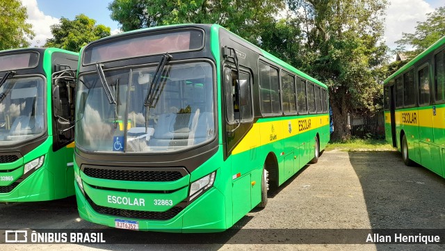 Transportes Capellini 32863 na cidade de Paulínia, São Paulo, Brasil, por Allan Henrique. Número da foto: #12745120.