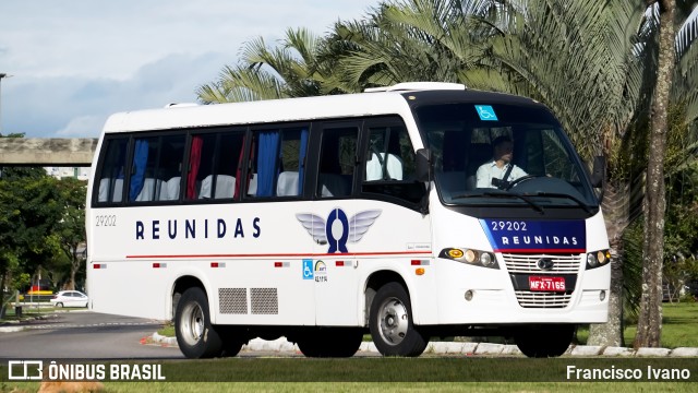 Reunidas Transportes Coletivos 29202 na cidade de Florianópolis, Santa Catarina, Brasil, por Francisco Ivano. Número da foto: #12744987.