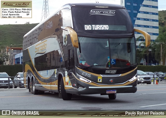 Serodio Turismo 2315 na cidade de Aparecida, São Paulo, Brasil, por Paulo Rafael Peixoto. Número da foto: #12744124.