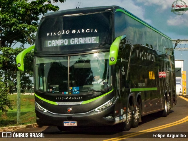 Viação Garcia 96160 na cidade de Campo Grande, Mato Grosso do Sul, Brasil, por Felipe Arguelho. Número da foto: #12744119.