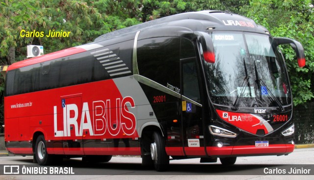 Lirabus 26001 na cidade de São Paulo, São Paulo, Brasil, por Carlos Júnior. Número da foto: #12746404.