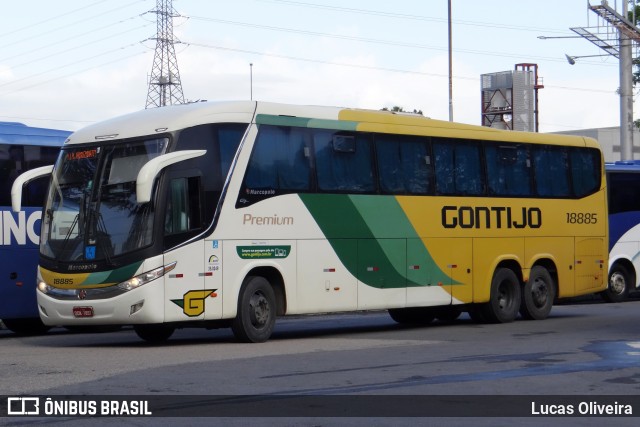 Empresa Gontijo de Transportes 18885 na cidade de Vitória, Espírito Santo, Brasil, por Lucas Oliveira. Número da foto: #12746439.