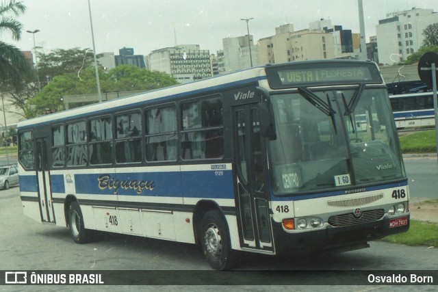 Biguaçu Transportes Coletivos Administração e Participação 418 na cidade de Florianópolis, Santa Catarina, Brasil, por Osvaldo Born. Número da foto: #12745833.