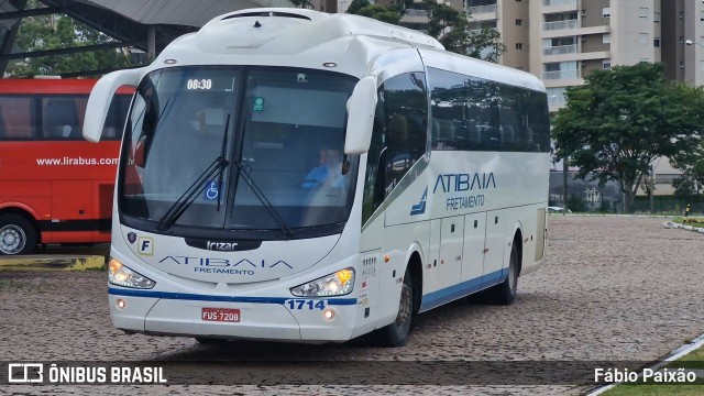 Viação Atibaia São Paulo 1714 na cidade de Jundiaí, São Paulo, Brasil, por Fábio Paixão. Número da foto: #12744439.