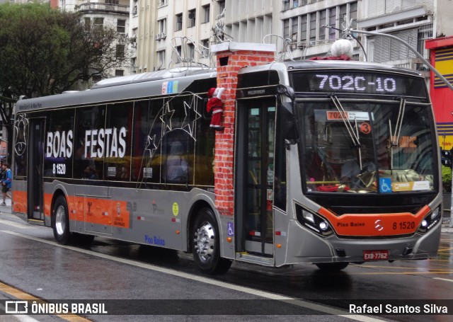 TRANSPPASS - Transporte de Passageiros 8 1520 na cidade de São Paulo, São Paulo, Brasil, por Rafael Santos Silva. Número da foto: #12746670.