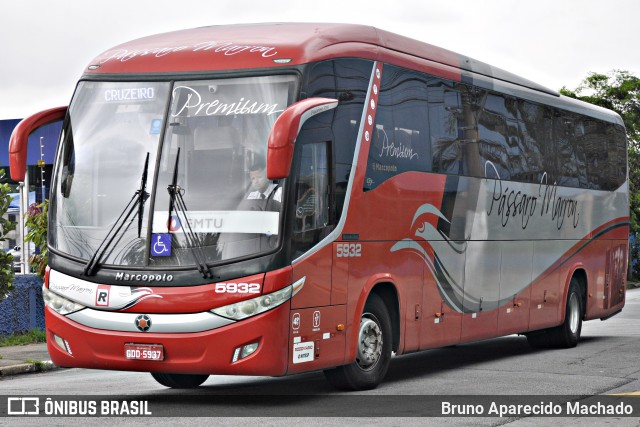 Empresa de Ônibus Pássaro Marron 5932 na cidade de São Paulo, São Paulo, Brasil, por Bruno Aparecido Machado. Número da foto: #12745003.