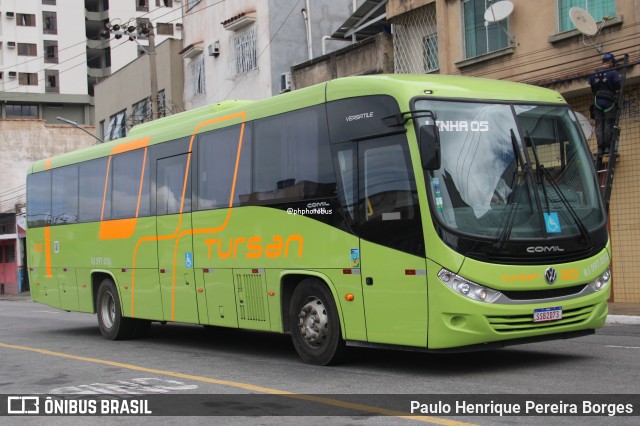 Tursan - Turismo Santo André 1023 na cidade de Barra Mansa, Rio de Janeiro, Brasil, por Paulo Henrique Pereira Borges. Número da foto: #12744624.