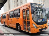 Expresso Azul JI299 na cidade de Curitiba, Paraná, Brasil, por Thomas Kynast. Número da foto: #12744311.