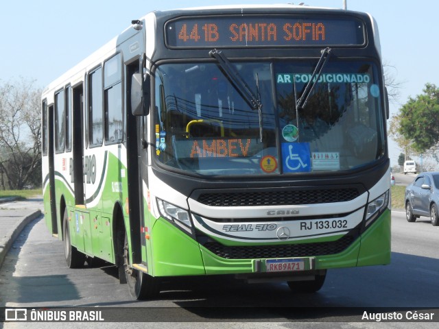 Expresso Real Rio RJ 133.032 na cidade de Rio de Janeiro, Rio de Janeiro, Brasil, por Augusto César. Número da foto: #12747749.