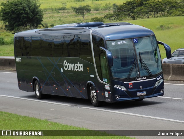 Viação Cometa 721537 na cidade de Canas, São Paulo, Brasil, por João Felipe. Número da foto: #12748034.