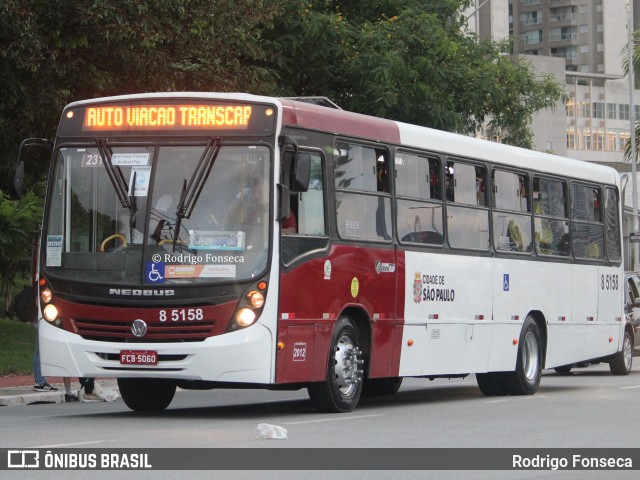 Auto Viação Transcap >> Auto Bless Transportes 8 5158 na cidade de Barueri, São Paulo, Brasil, por Rodrigo Fonseca. Número da foto: #12749084.