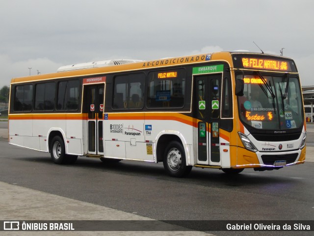 Transportes Paranapuan B10082 na cidade de Rio de Janeiro, Rio de Janeiro, Brasil, por Gabriel Oliveira da Silva. Número da foto: #12747841.
