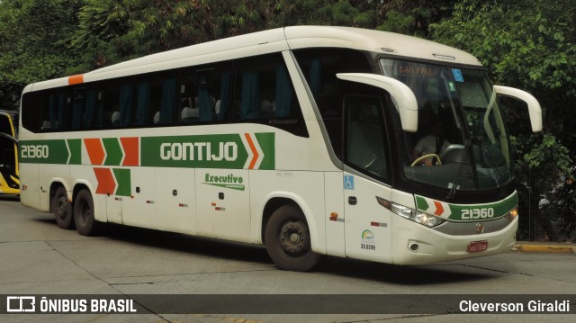 Empresa Gontijo de Transportes 21360 na cidade de São Paulo, São Paulo, Brasil, por Cleverson Giraldi. Número da foto: #12748308.