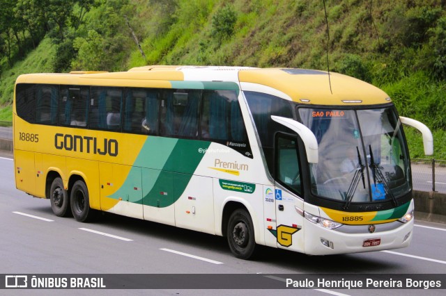 Empresa Gontijo de Transportes 18885 na cidade de Piraí, Rio de Janeiro, Brasil, por Paulo Henrique Pereira Borges. Número da foto: #12748866.