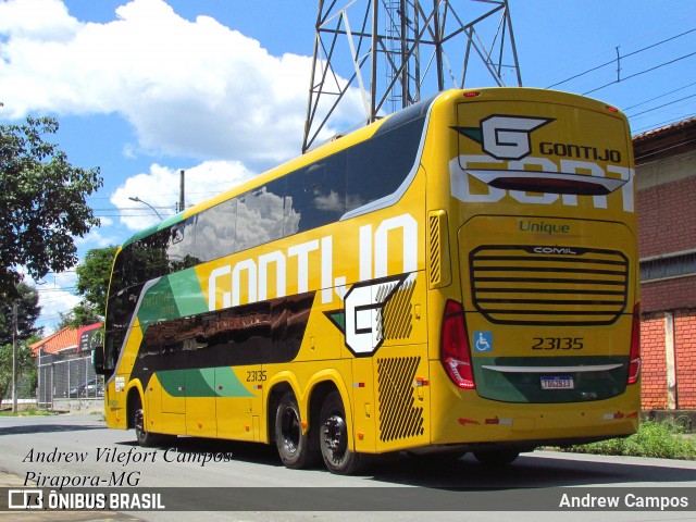Empresa Gontijo de Transportes 23135 na cidade de Pirapora, Minas Gerais, Brasil, por Andrew Campos. Número da foto: #12748999.