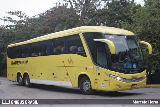 Viação Itapemirim 60051 na cidade de São Paulo, São Paulo, Brasil, por Marcelo Horta. Número da foto: #12747114.