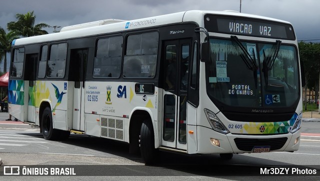Viação Vaz 02 605 na cidade de Barueri, São Paulo, Brasil, por Mr3DZY Photos. Número da foto: #12747009.