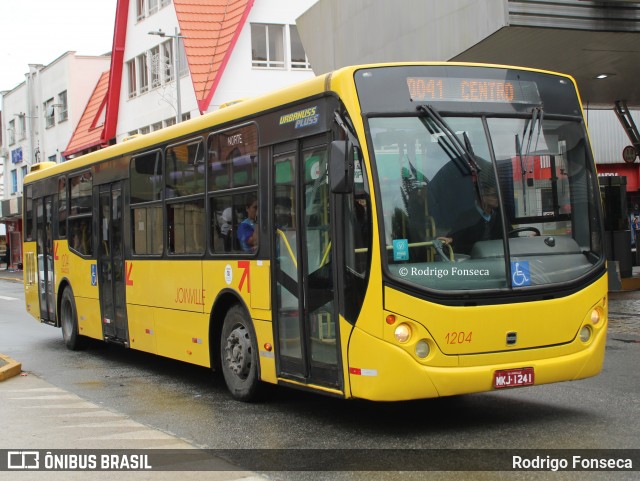 Transtusa - Transporte e Turismo Santo Antônio 1204 na cidade de Joinville, Santa Catarina, Brasil, por Rodrigo Fonseca. Número da foto: #12749081.