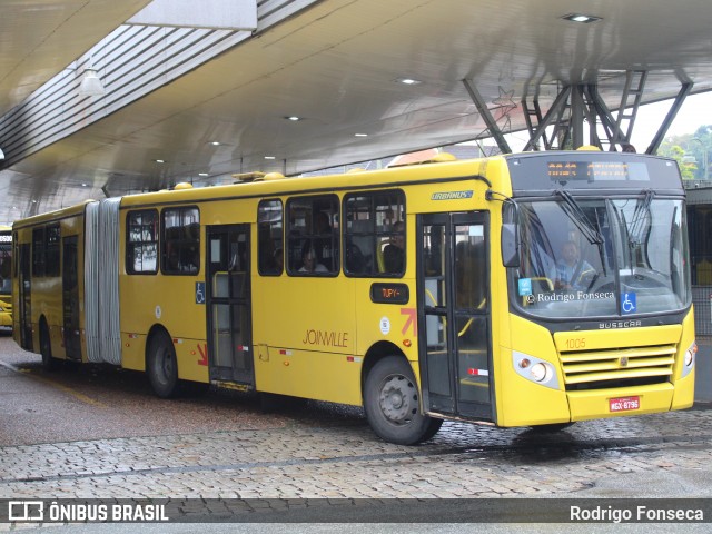 Transtusa - Transporte e Turismo Santo Antônio 1005 na cidade de Joinville, Santa Catarina, Brasil, por Rodrigo Fonseca. Número da foto: #12749104.