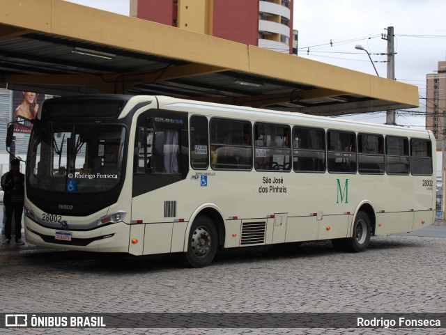 Viação Marumbi 28002 na cidade de Curitiba, Paraná, Brasil, por Rodrigo Fonseca. Número da foto: #12749024.