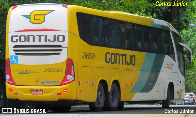 Empresa Gontijo de Transportes 21650 na cidade de São Paulo, São Paulo, Brasil, por Carlos Júnior. Número da foto: #12748477.