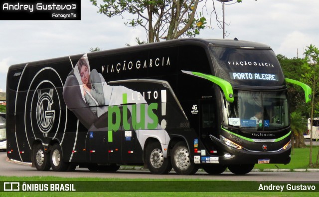 Viação Garcia 88008 na cidade de Florianópolis, Santa Catarina, Brasil, por Andrey Gustavo. Número da foto: #12748446.