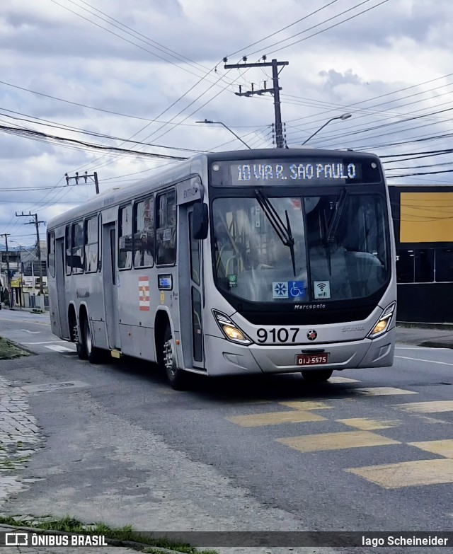 BluMob - Concessionária de Transporte Urbano de Blumenau 9107 na cidade de Blumenau, Santa Catarina, Brasil, por Iago Scheineider. Número da foto: #12747109.