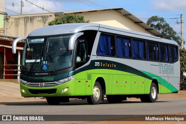 Turin Transportes 2175 na cidade de Entre Rios de Minas, Minas Gerais, Brasil, por Matheus Henrique. Número da foto: #12747572.