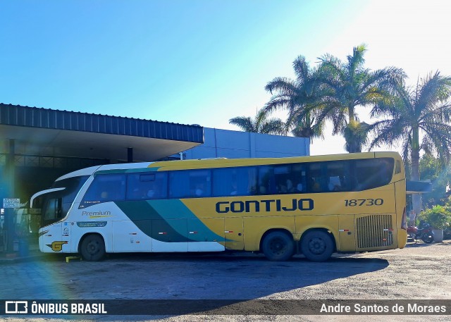 Empresa Gontijo de Transportes 18730 na cidade de Vitória da Conquista, Bahia, Brasil, por Andre Santos de Moraes. Número da foto: #12748772.