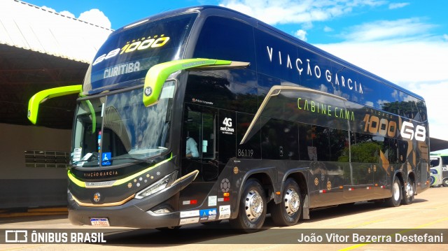 Viação Garcia 86119 na cidade de Maringá, Paraná, Brasil, por João Vitor Bezerra Destefani. Número da foto: #12747154.
