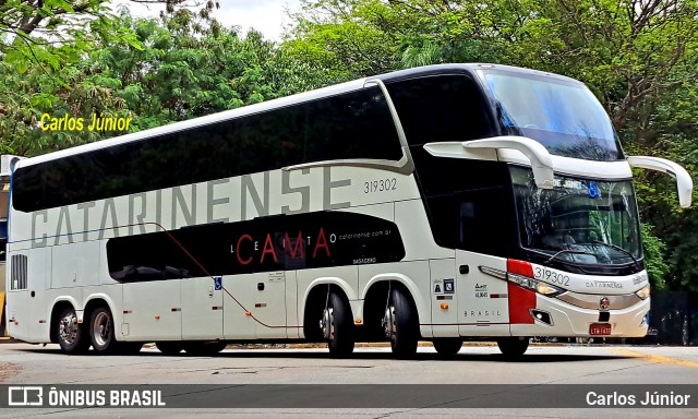 Auto Viação Catarinense 319302 na cidade de São Paulo, São Paulo, Brasil, por Carlos Júnior. Número da foto: #12747566.