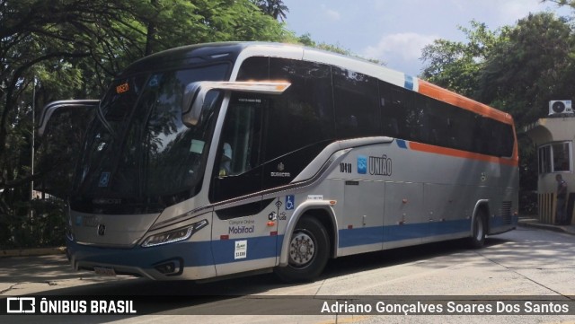 Expresso União 10410 na cidade de São Paulo, São Paulo, Brasil, por Adriano Gonçalves Soares Dos Santos. Número da foto: #12747041.
