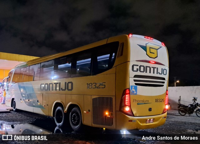 Empresa Gontijo de Transportes 18325 na cidade de Feira de Santana, Bahia, Brasil, por Andre Santos de Moraes. Número da foto: #12747878.