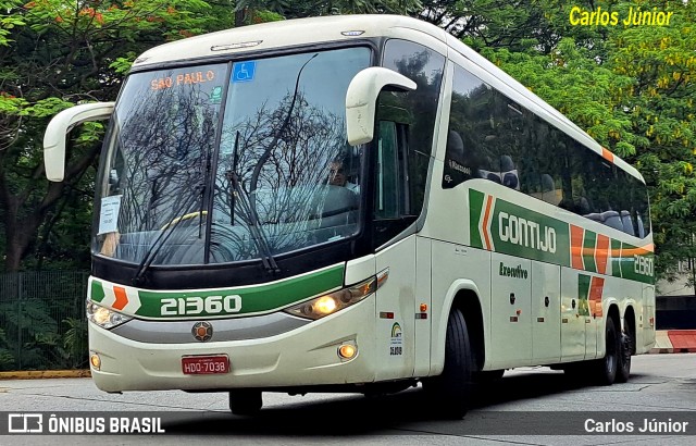 Empresa Gontijo de Transportes 21360 na cidade de São Paulo, São Paulo, Brasil, por Carlos Júnior. Número da foto: #12747227.