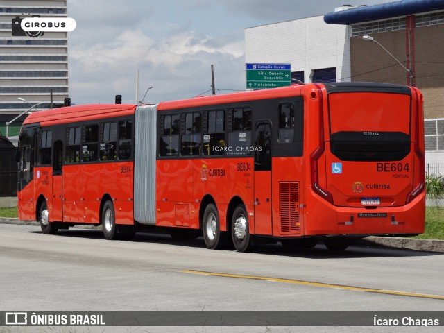 Transporte Coletivo Glória BE604 na cidade de Curitiba, Paraná, Brasil, por Ícaro Chagas. Número da foto: #12748119.