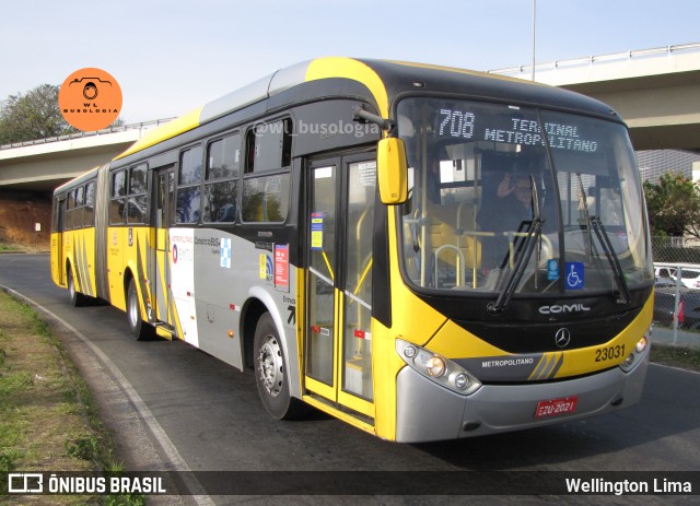 Transportes Capellini 23031 na cidade de Campinas, São Paulo, Brasil, por Wellington Lima. Número da foto: #12747150.