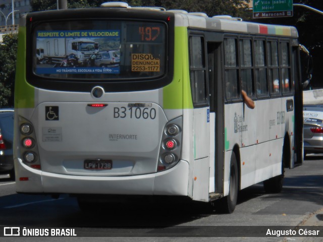 Viação VG B31060 na cidade de Rio de Janeiro, Rio de Janeiro, Brasil, por Augusto César. Número da foto: #12747844.