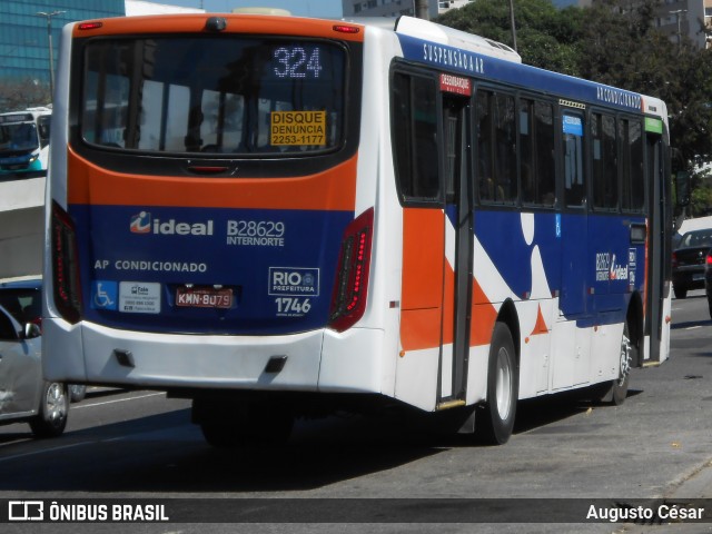 Viação Ideal B28629 na cidade de Rio de Janeiro, Rio de Janeiro, Brasil, por Augusto César. Número da foto: #12747856.