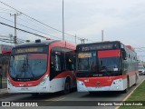 STU Santiago Transporte Urbano SPVW72 na cidade de Puente Alto, Cordillera, Metropolitana de Santiago, Chile, por Benjamín Tomás Lazo Acuña. Número da foto: #12746910.
