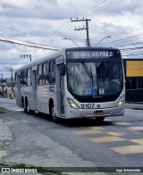BluMob - Concessionária de Transporte Urbano de Blumenau 9107 na cidade de Blumenau, Santa Catarina, Brasil, por Iago Scheineider. Número da foto: #12747109.