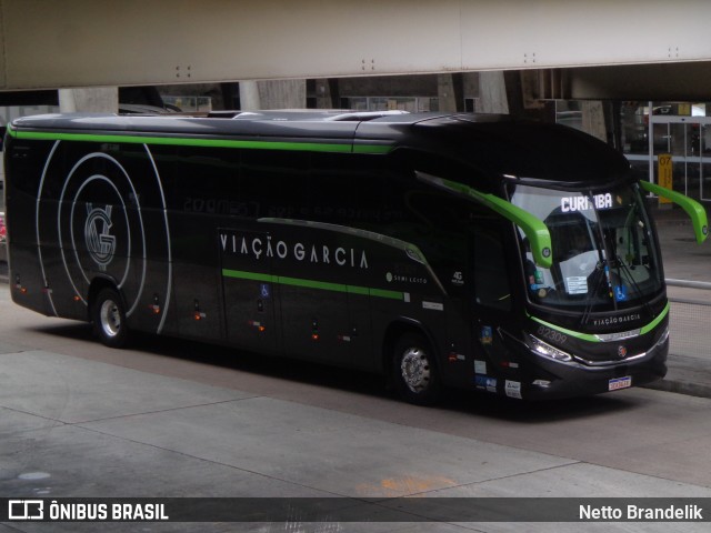 Viação Garcia 82309 na cidade de Curitiba, Paraná, Brasil, por Netto Brandelik. Número da foto: #12697704.